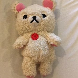 Plush teddy iPhone case